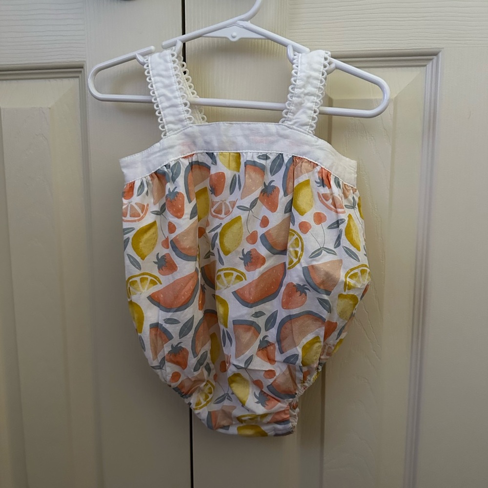 Baby Girl Short Sleeve Outfit